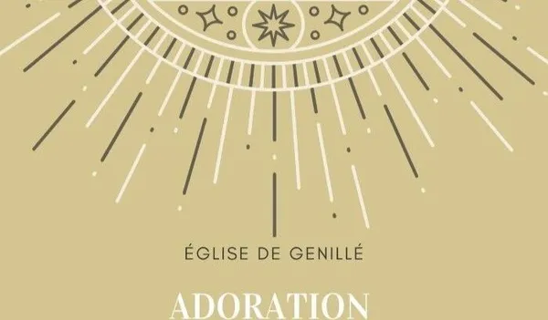 Adoration du Saint Sacrement à l'église de Genillé