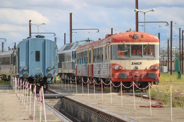 Journées du Patrimoine ferroviaire au dépôt de Vierzon
