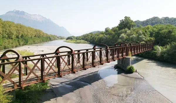 Visite guidée du pont des Anglais à Cruet