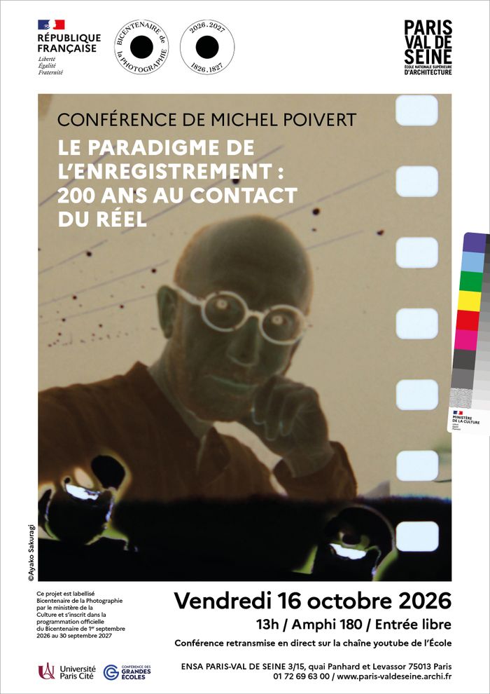 Conférence Michel Poivert « Le paradigme de l’enregistrement : 200 ans au contact du réel »