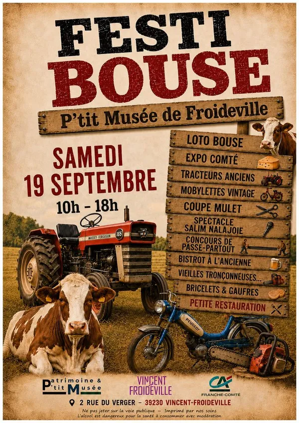 FESTI-BOUSE au P'tit Musée de Froideville