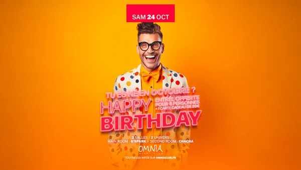 HAPPY BIRTHDAY