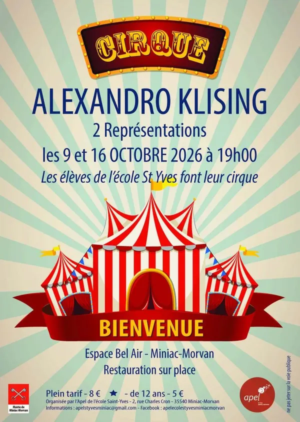 Les élèves font leur cirque