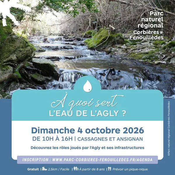 A quoi sert l'eau de l'Agly ?
