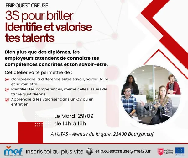 3 S pour briller : identifie et valorise tes talents