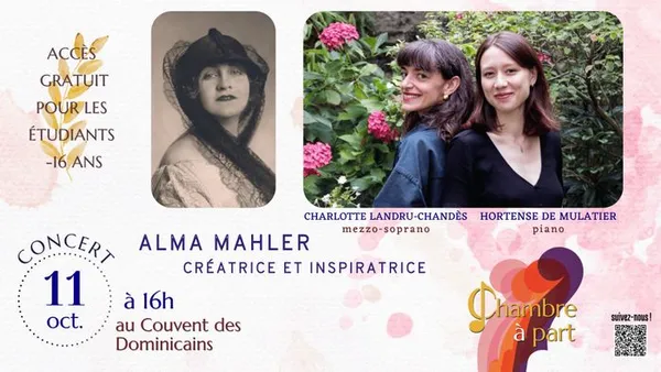 Alma Mahler, créatrice et inspiratrice - Duo Schindler