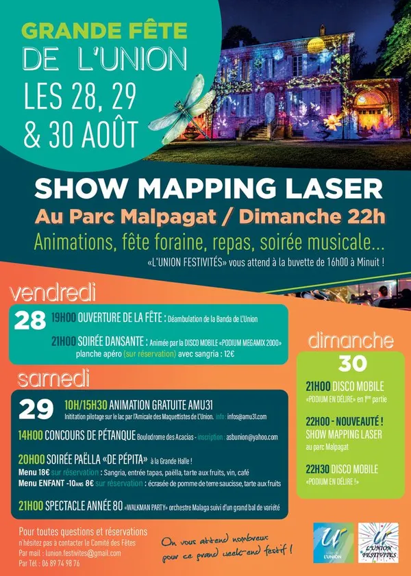 Fête de L’Union - Du 28 au 30 août