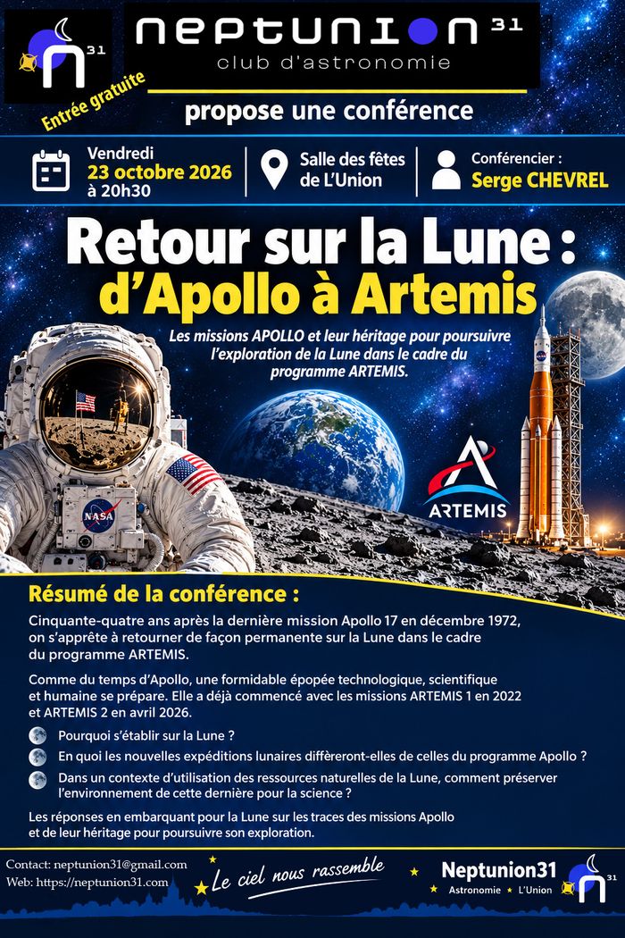 Conférence de Serge Chevrel - Vendredi 23 octobre