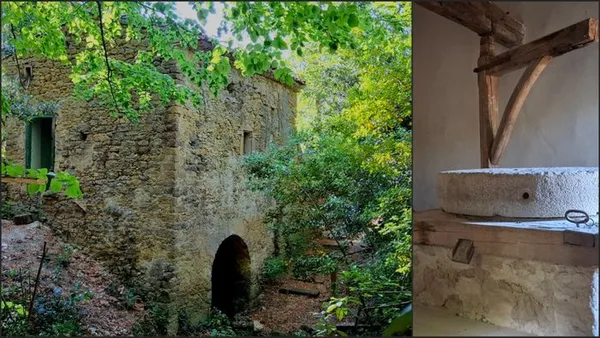 Visite commentée du site, moulin à eau, clairière des chênes, théatre de verdure.