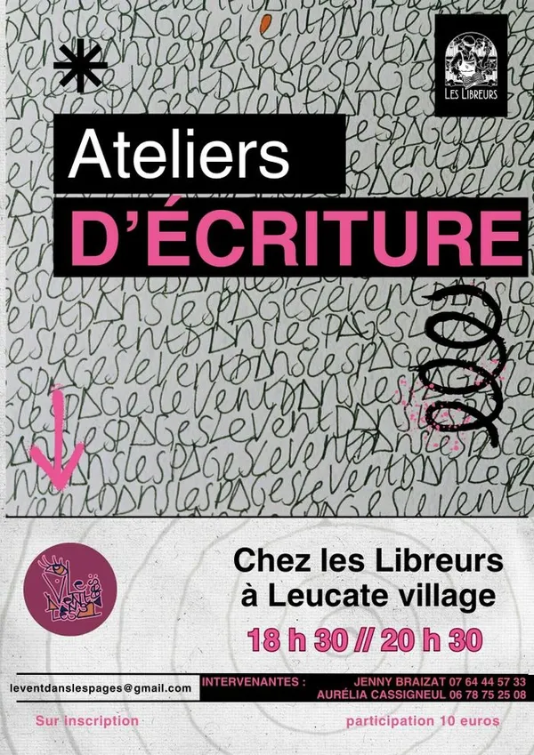 Ateliers d'écriture