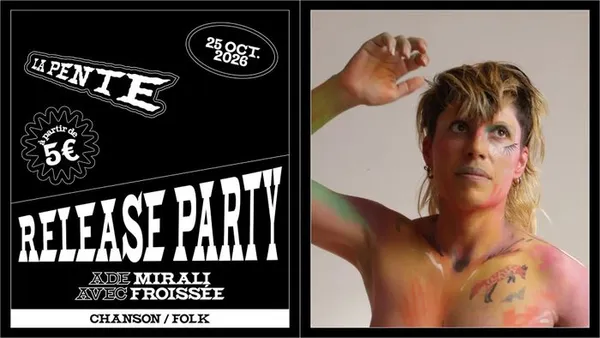 RELEASE PARTY : Mirali & Froissée [chanson / folk]