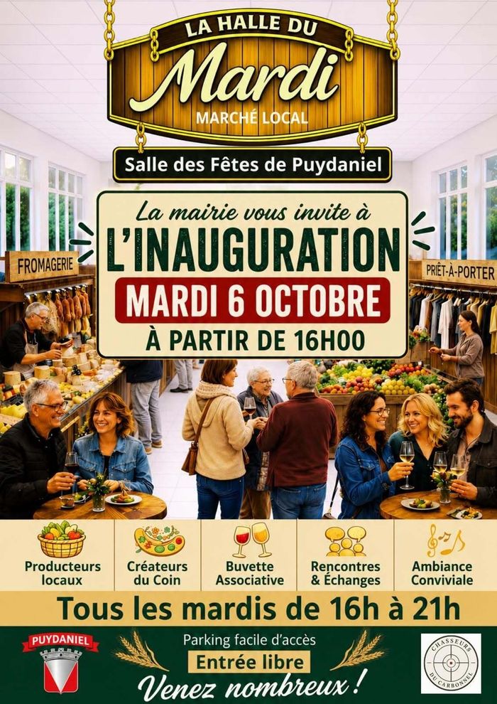 La Halle du Mardi I Puydaniel