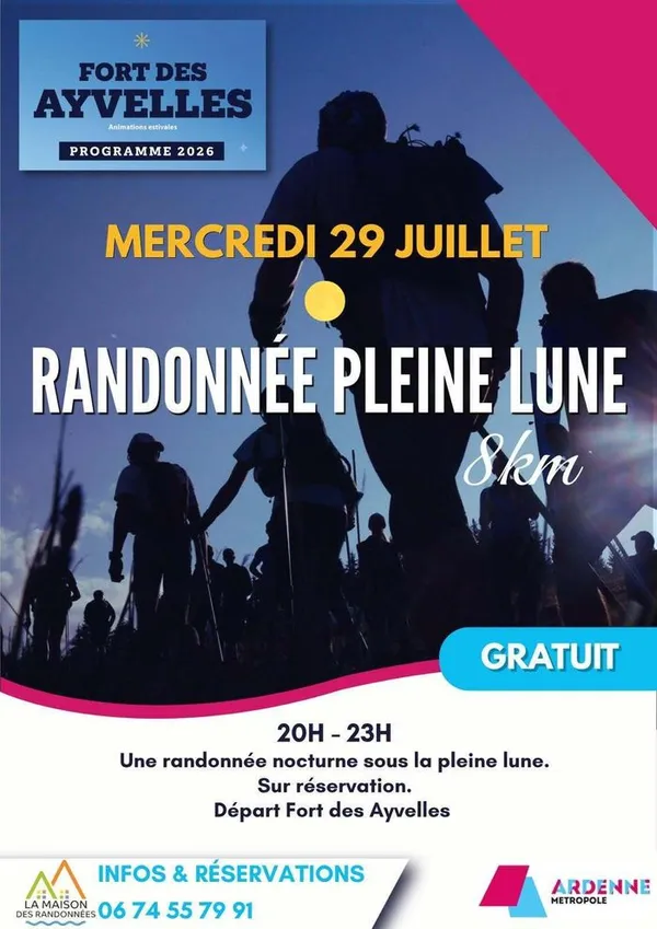 Randonnée pleine lune