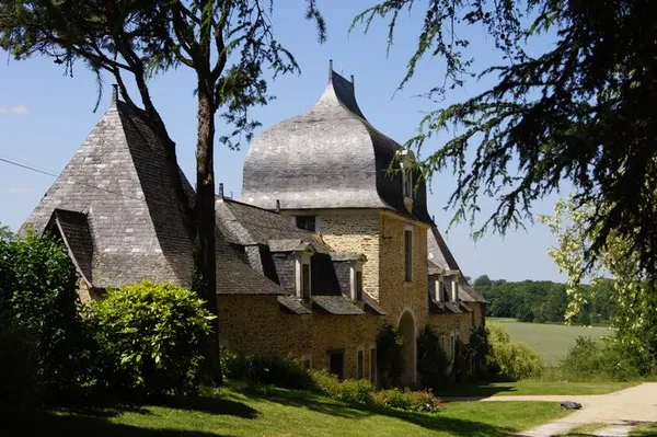 visite du parc du chateau du Tertre de Mée