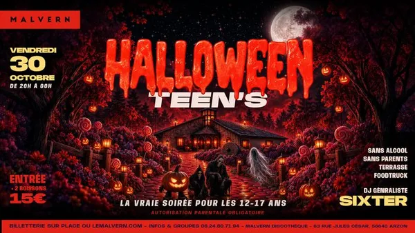 HALLOWEEN TEENS - 12/17ans