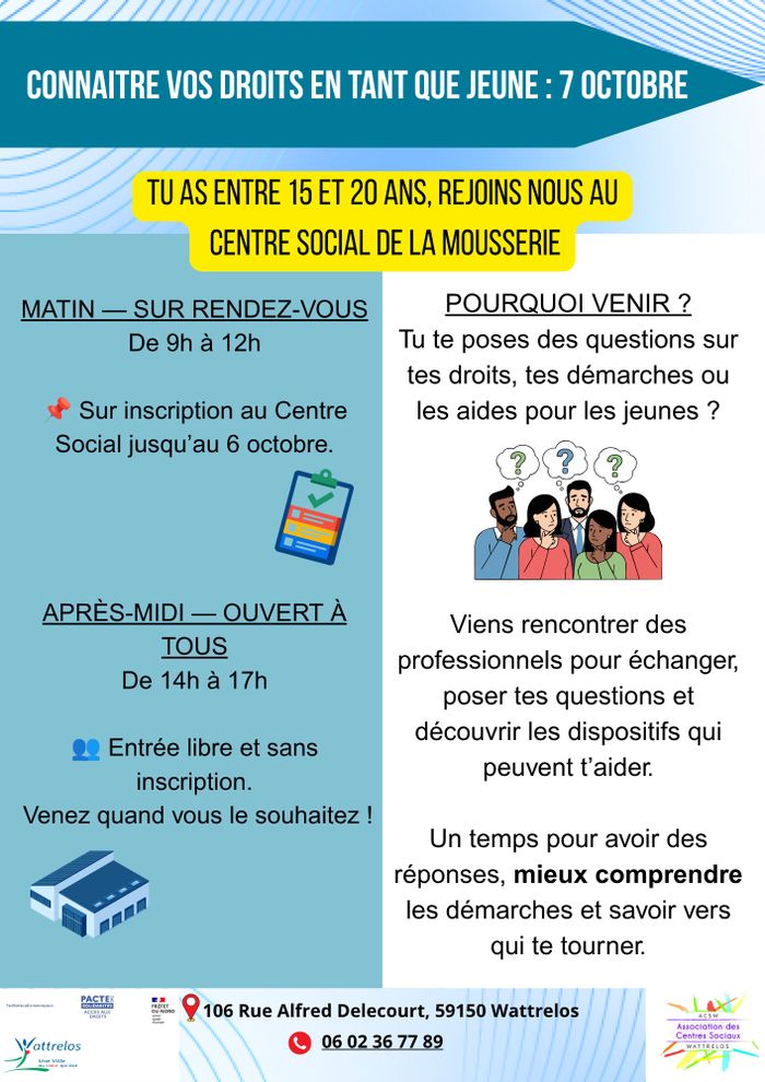 Journée d'informations pour les jeunes
