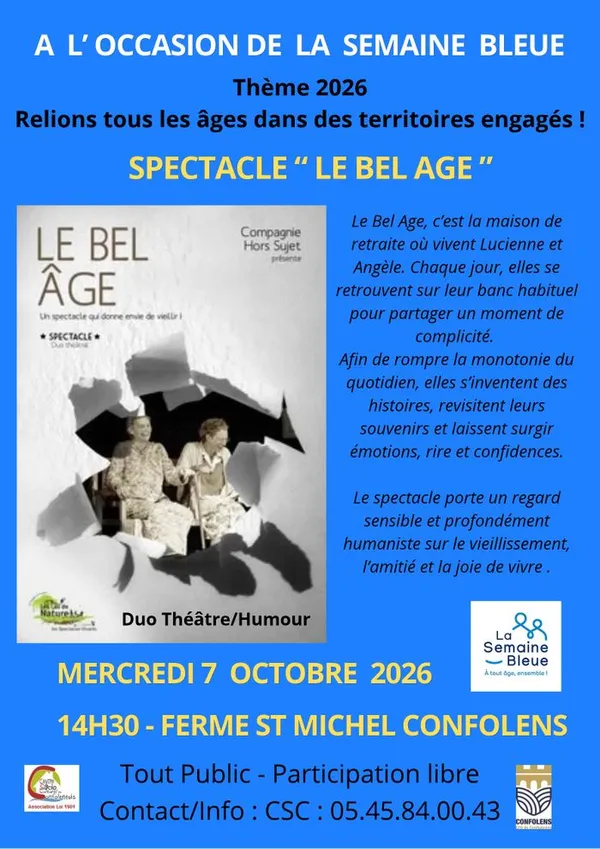 Spectacle « Le Bel Age »