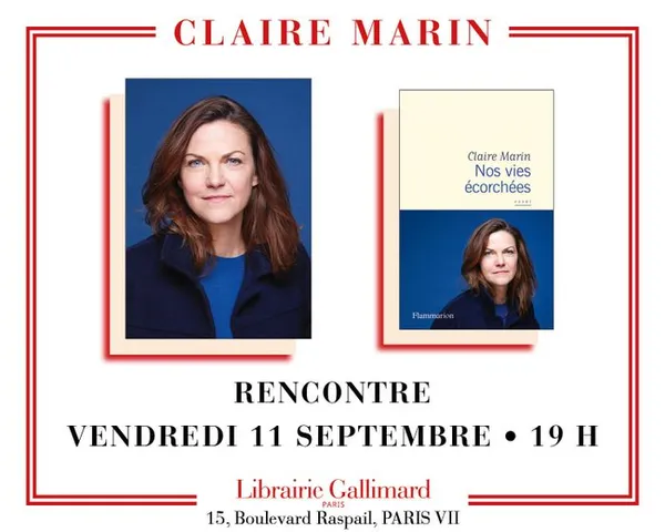 Claire Marin présente « Nos vies écorchées »
