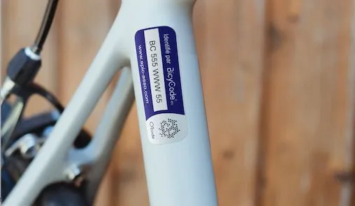 Stand d'infos vélo et de marquage Bicycode gratuit