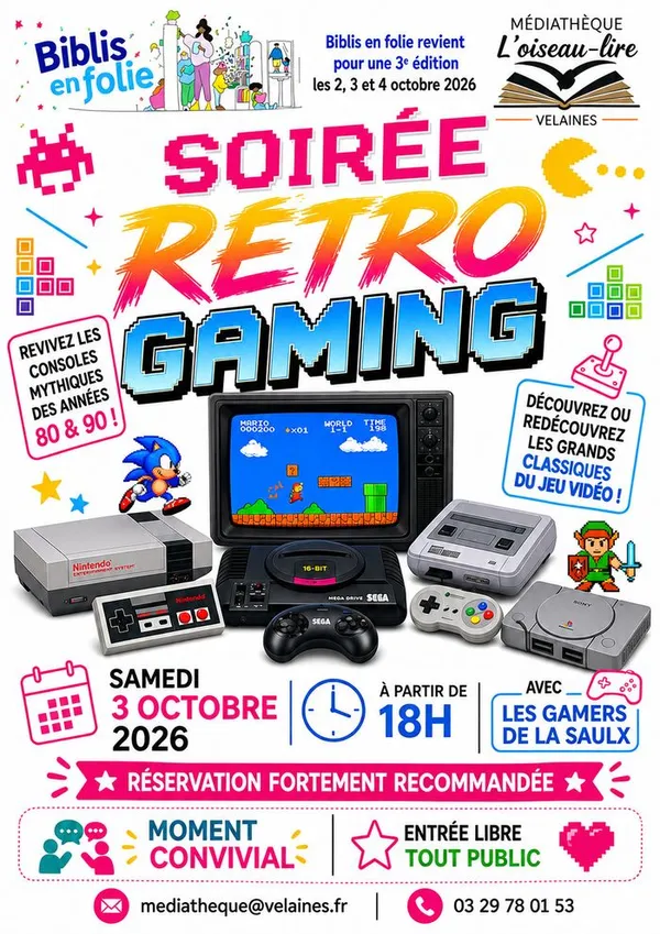 Soirée rétro gaming