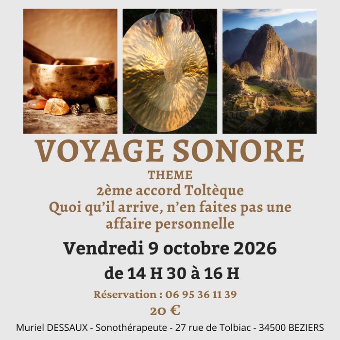 Voyage Sonore à Béziers