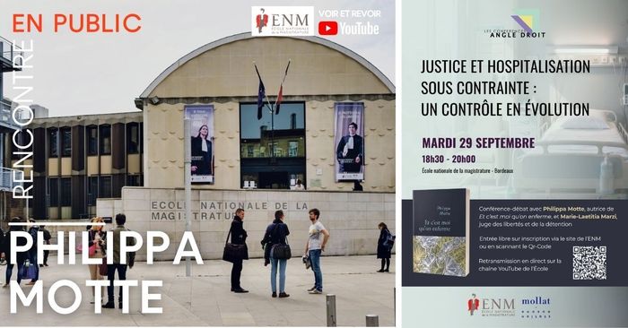 Rencontre Angle Droit : Justice et hospitalisation sous contrainte: un contrôle en évolution