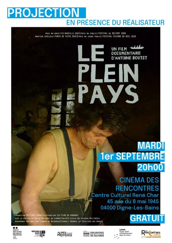 Projection : Le plein pays d'Antoine Boutet