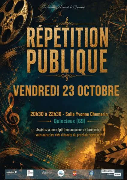 REPETITION PUBLIQUE - ECOUTE COMMENTEE