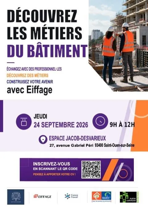 Découverte des métiers du Bâtiment avec Eiffage