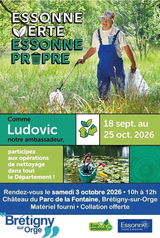Ramassage Brétigny-sur-Orge (Parc de la Fontaine)