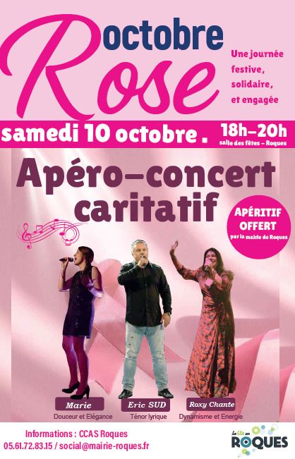 Apéro-concert caritatif