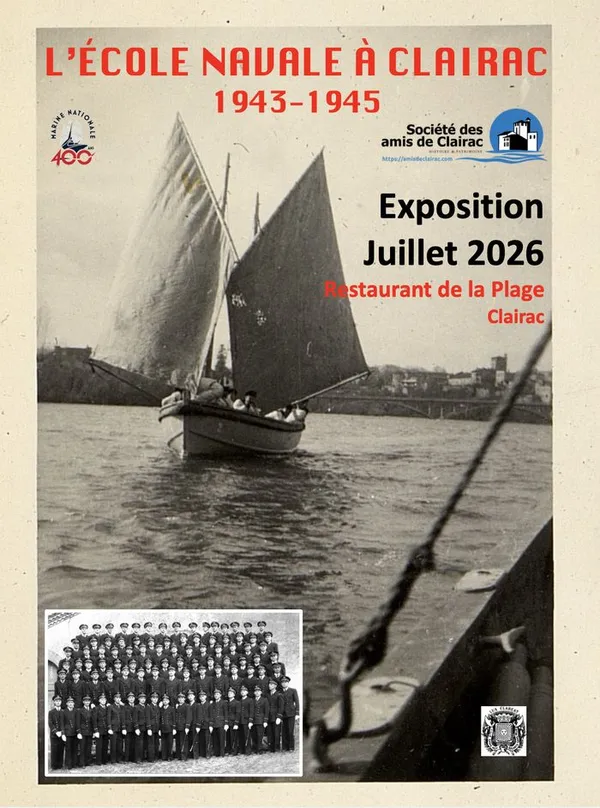 Exposition : « 1943-1944 : l'École navale à Clairac »