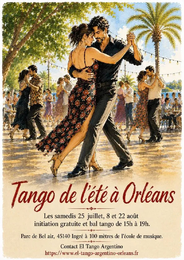 Tango de l'été à Orléans