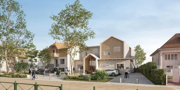 Visite du Centre Social Colibri de la commune de Villars-Les-Dombes Architecte : Atelier de la Passerelle