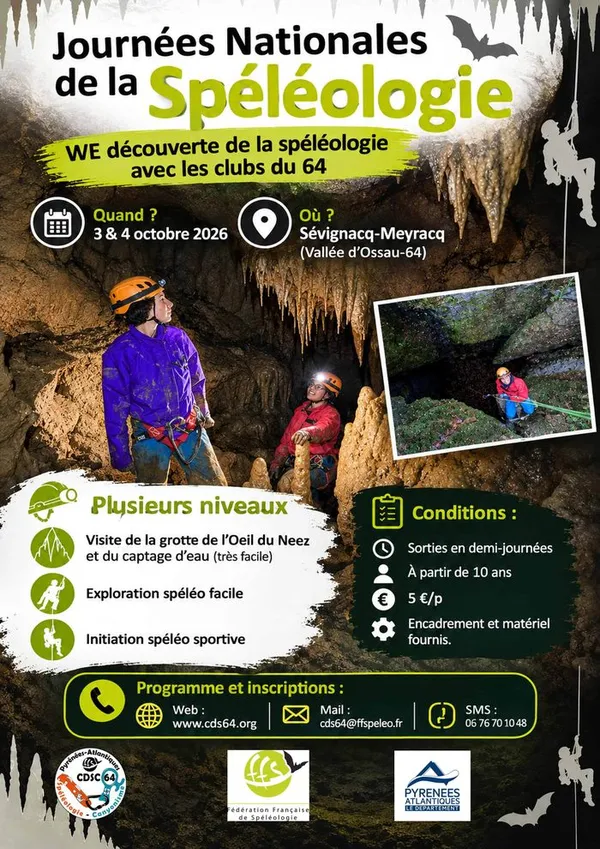 Journées Nationales de la Spéléologie