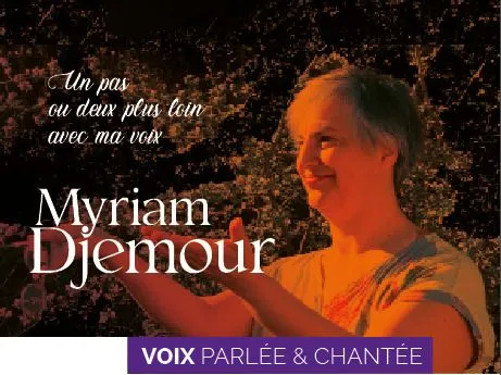 Stage de voix avec Myriam Djemour