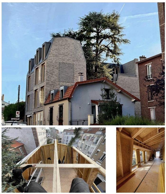 Visite de l'immeuble en bois de la Renardière - Habiter Bois