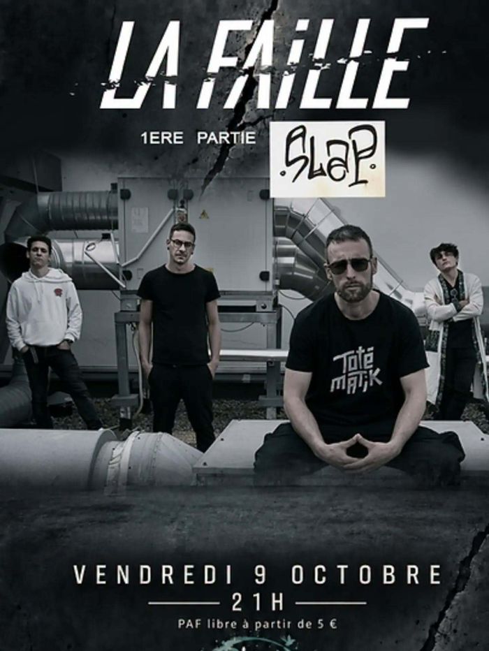 🎸 LA FAILLE + SLAP • ROCK / RAP / FUNK À LA CANOPÉE ⚡