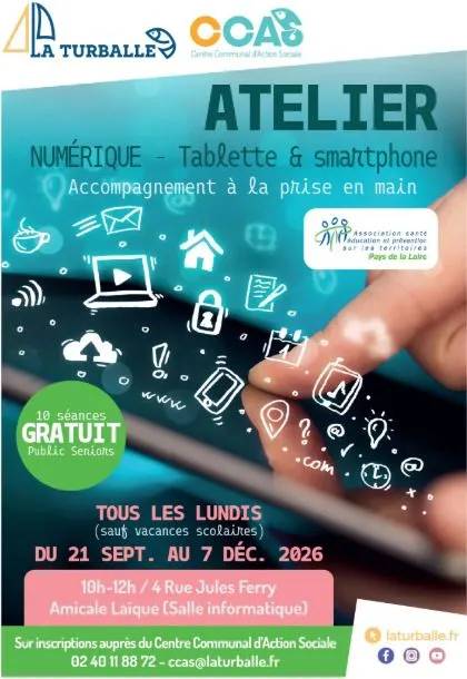 Atelier Numérique : Tablette et Smartphone