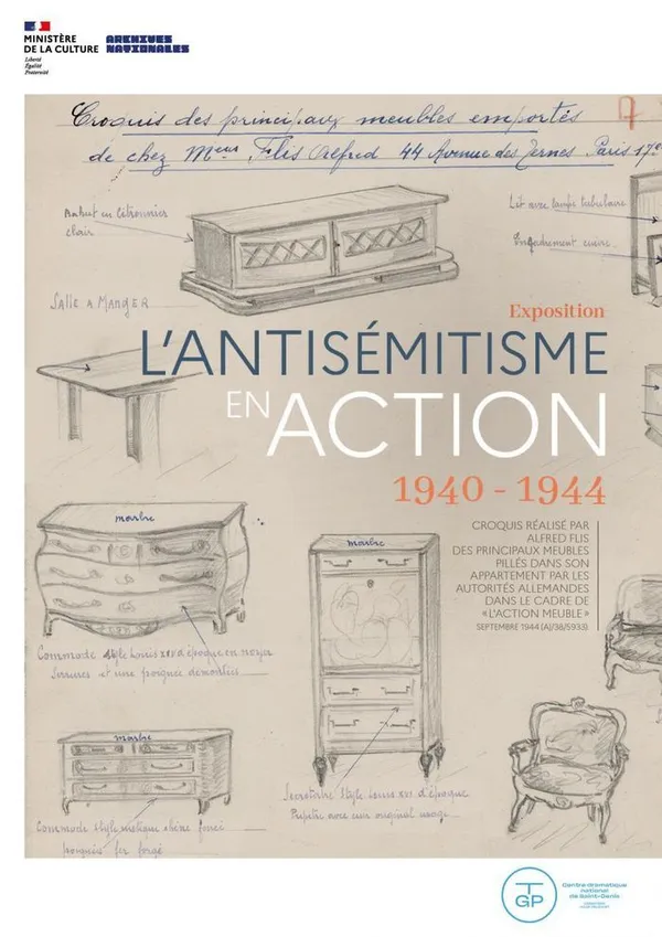 Visite guidée de l’exposition L’antisémitisme en action, 1940-1944