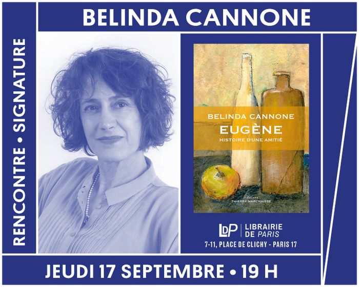 Belinda Cannone présente « Eugène : Histoire d'une amitié »