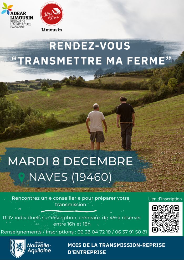 Rendez-Vous "Transmettre ma ferme"