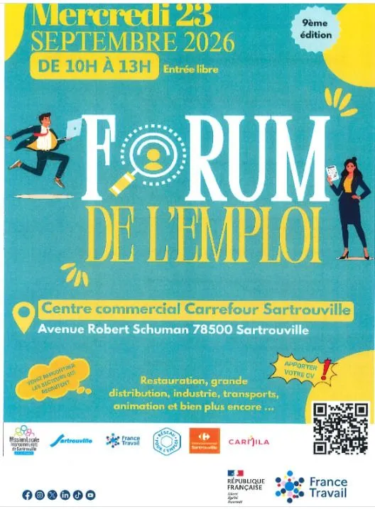 Forum de l’emploi de Sartrouville !