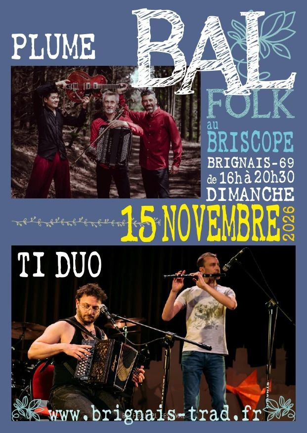 Grand bal folk à Brignais au Briscope