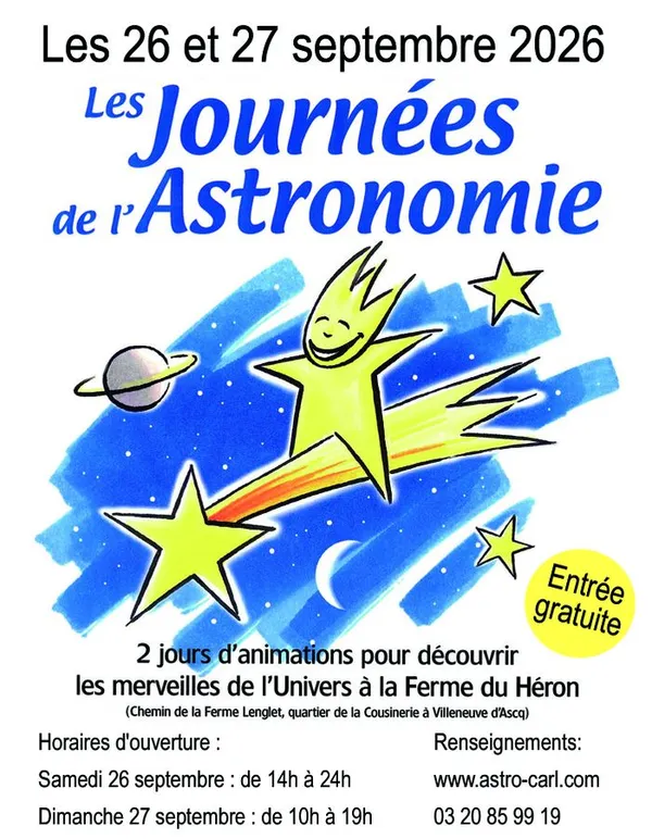 Les Journées de l'Astronomie