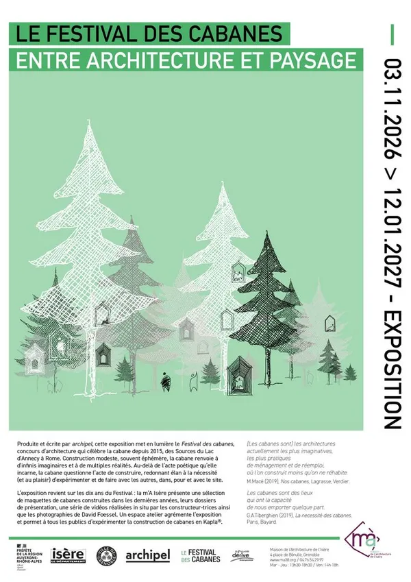 Le Festival des cabanes - entre architecture et paysage