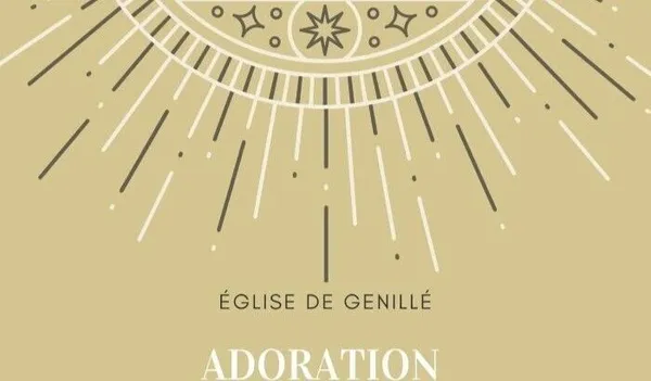 Adoration du Saint Sacrement à l'église de Genillé