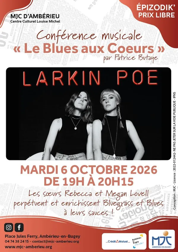 Le Blues aux Coeurs "LARKIN POE"