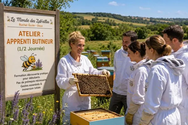 Stage Apiculture Toulouse : Découverte de la ruche et du monde des abeilles (1/2 journée)