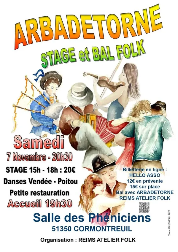 Stage et bal folk